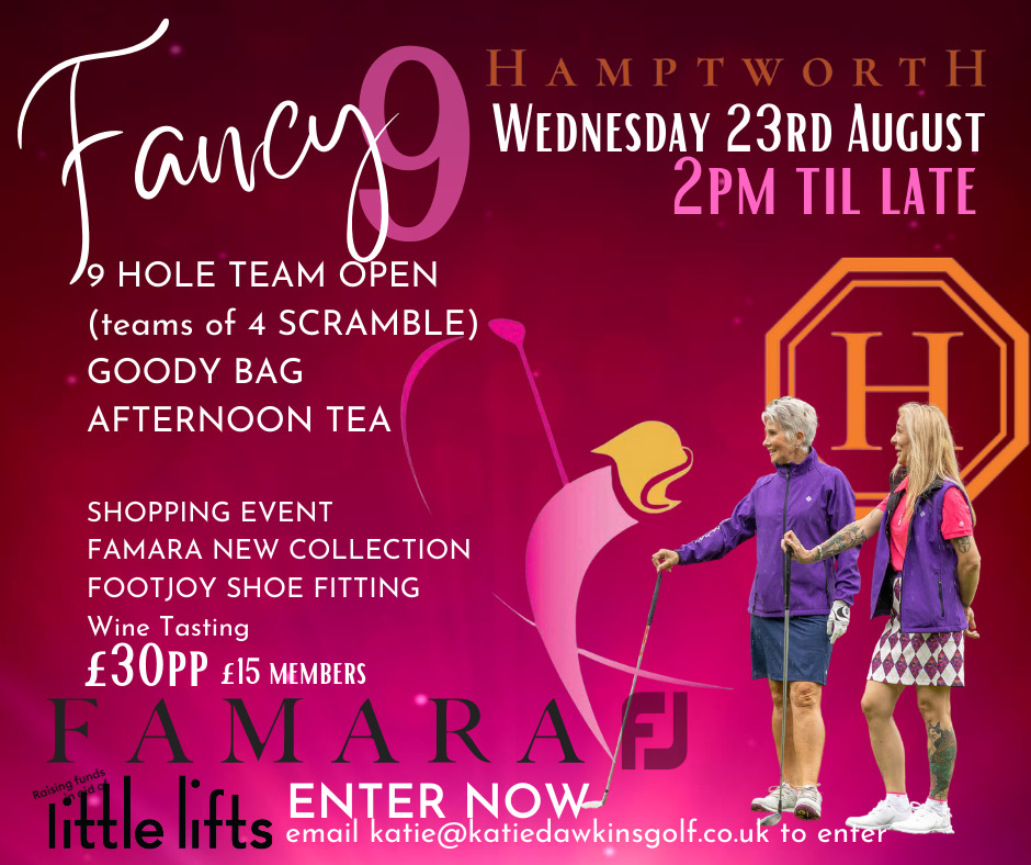 Fancy 9 Ladies Golf Event at Hamptworth